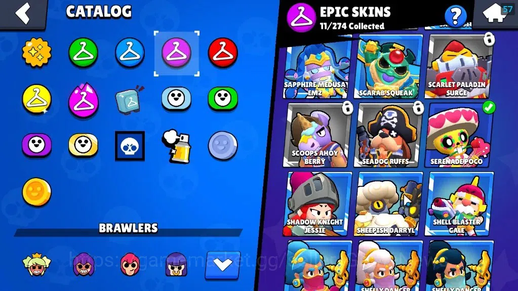 Brawl Stars Accounts 3467 Trophy|36 Brawlers 4 Max Lvl[Full Buffies Bul image 19