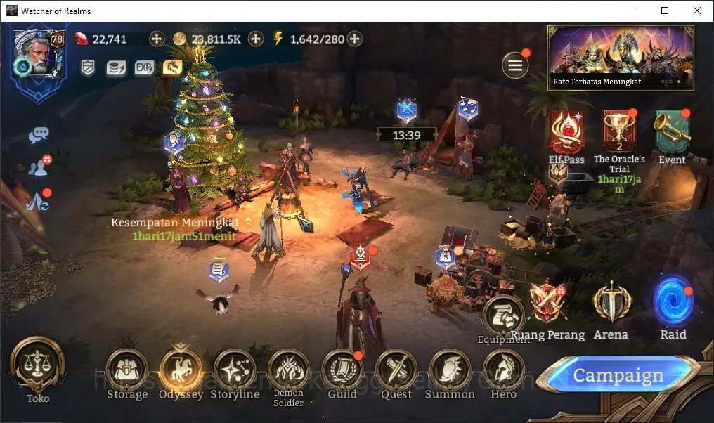 Watcher of Realms Accounts Global 60x|Lv 78|6,2M Power|10 Lord[IgridA3,Prateu image 1