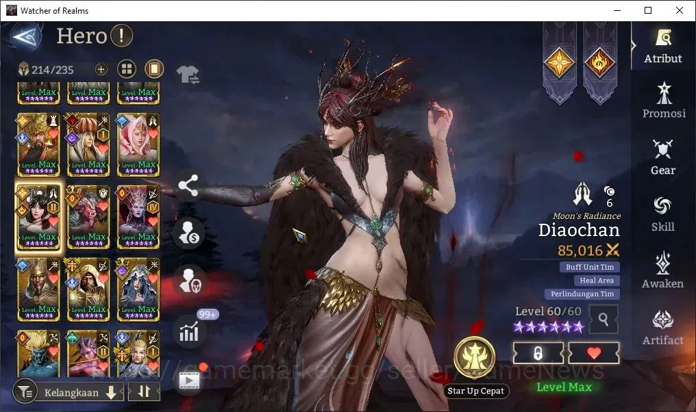 Watcher of Realms Accounts Global 60x|Lv 78|6,2M Power|10 Lord[IgridA3,Prateu image 13