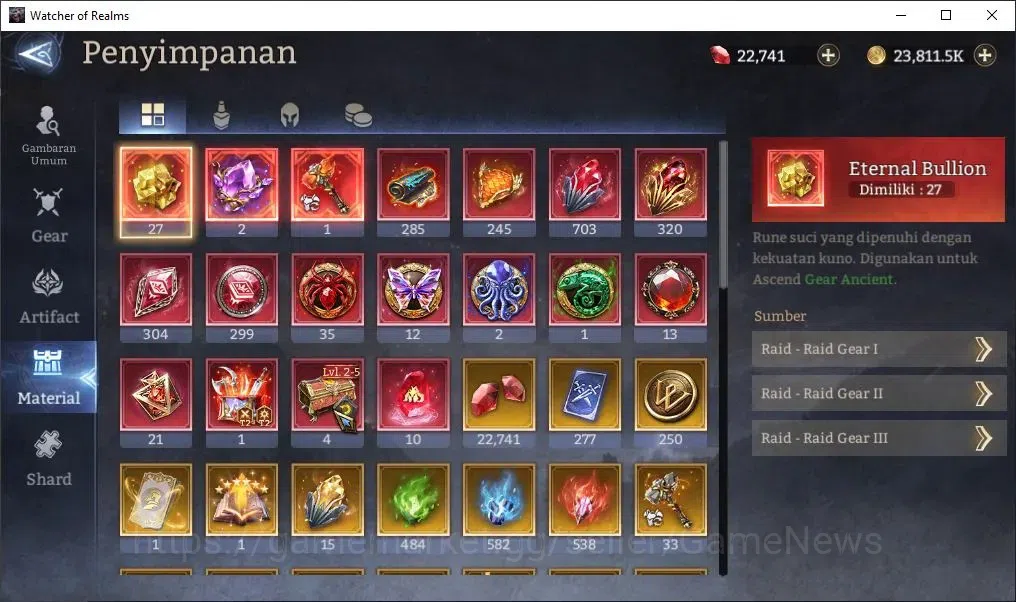 Watcher of Realms Accounts Global 60x|Lv 78|6,2M Power|10 Lord[IgridA3,Prateu image 17