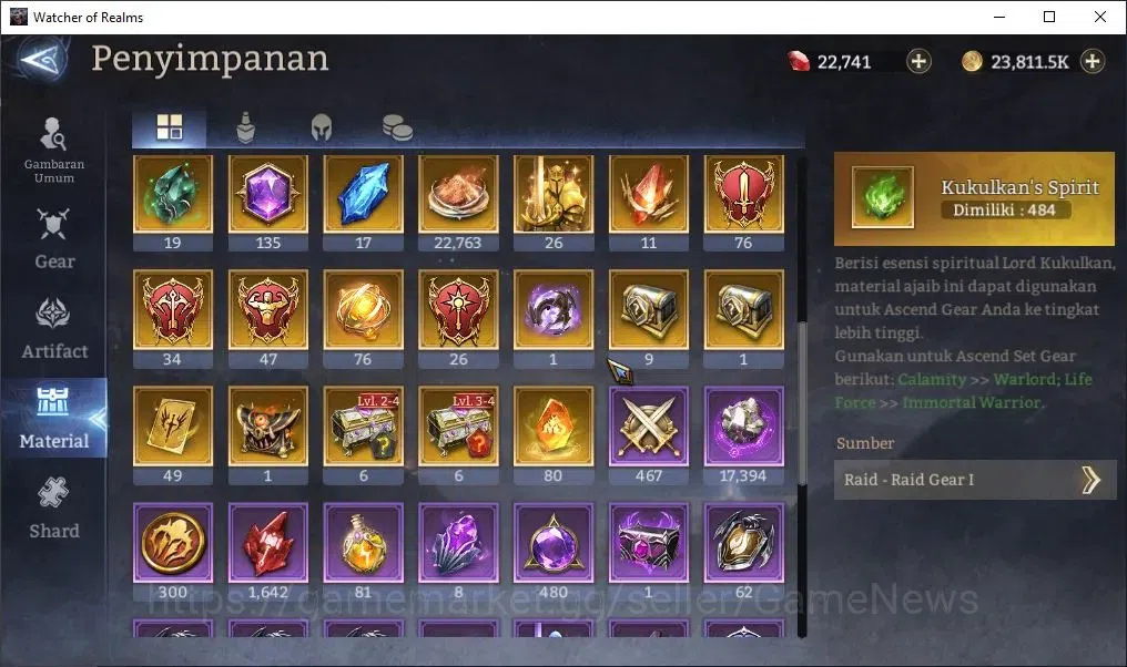 Watcher of Realms Accounts Global 60x|Lv 78|6,2M Power|10 Lord[IgridA3,Prateu image 18