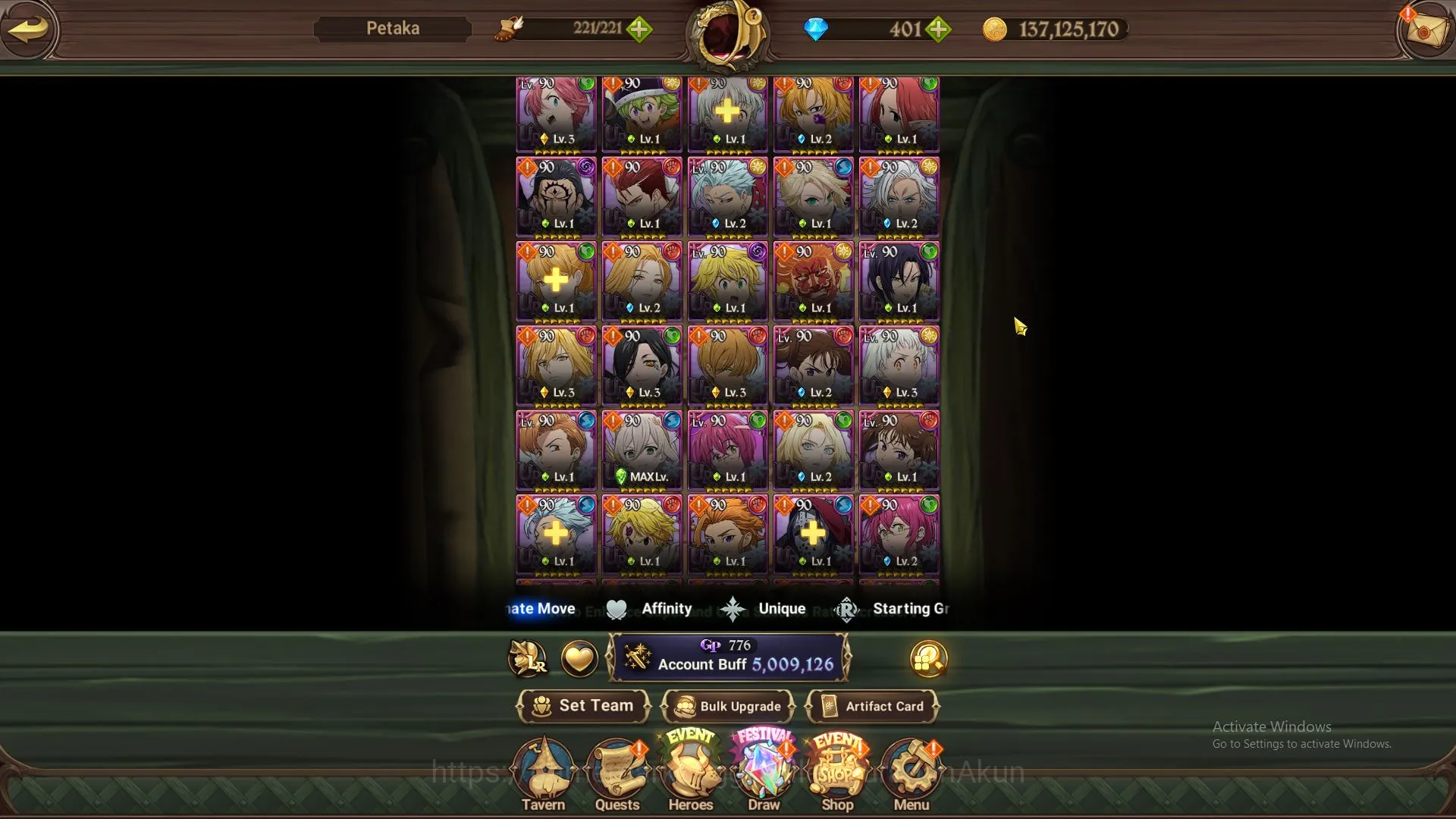 The Seven Deadly Sins: Grand Cross Accounts ASIA|5M CC|4 LR+9 UR+Collab(TOG,Konosuba)+401 Gems image 3