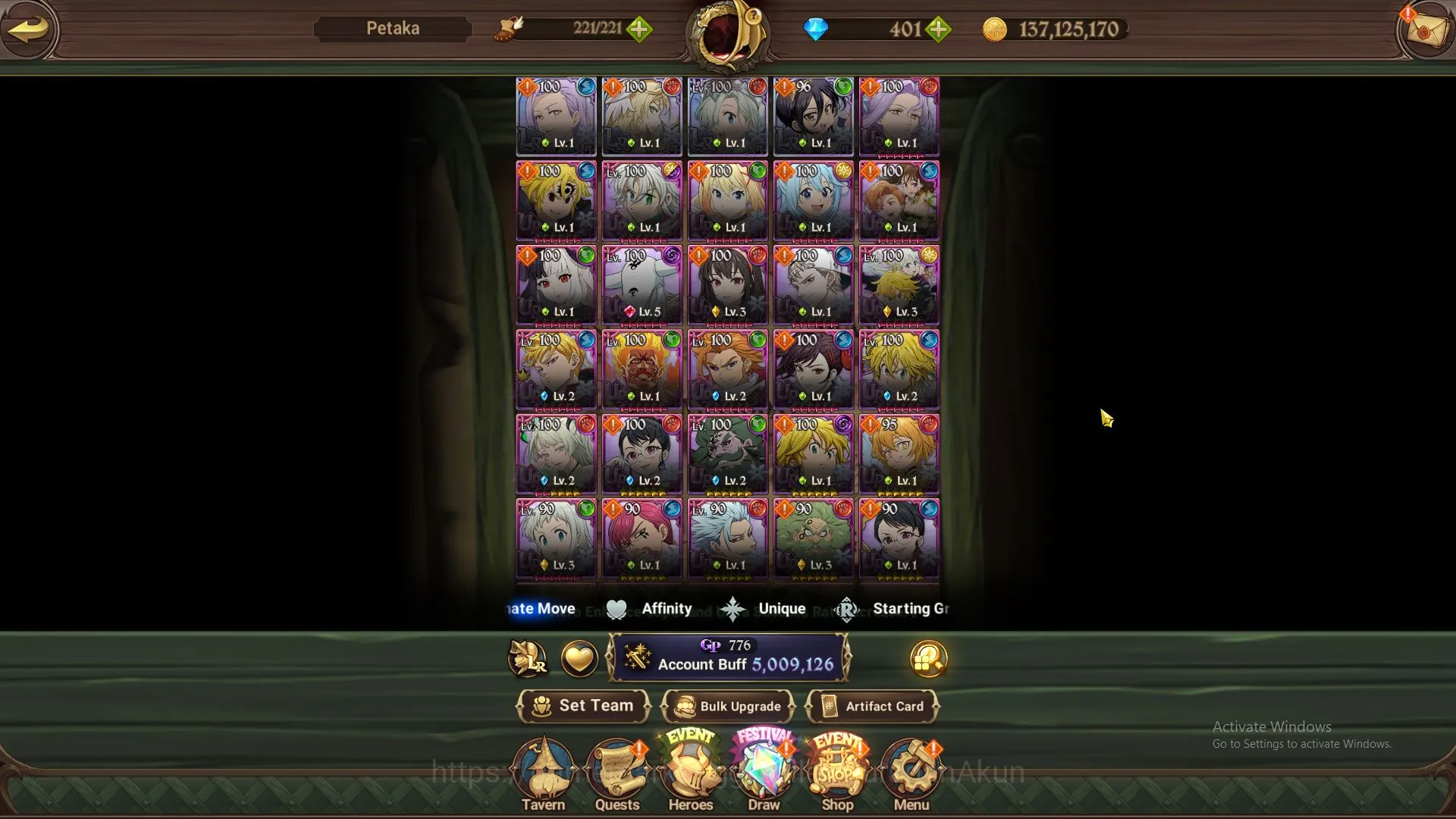 The Seven Deadly Sins: Grand Cross Accounts ASIA|5M CC|4 LR+9 UR+Collab(TOG,Konosuba)+401 Gems image 4