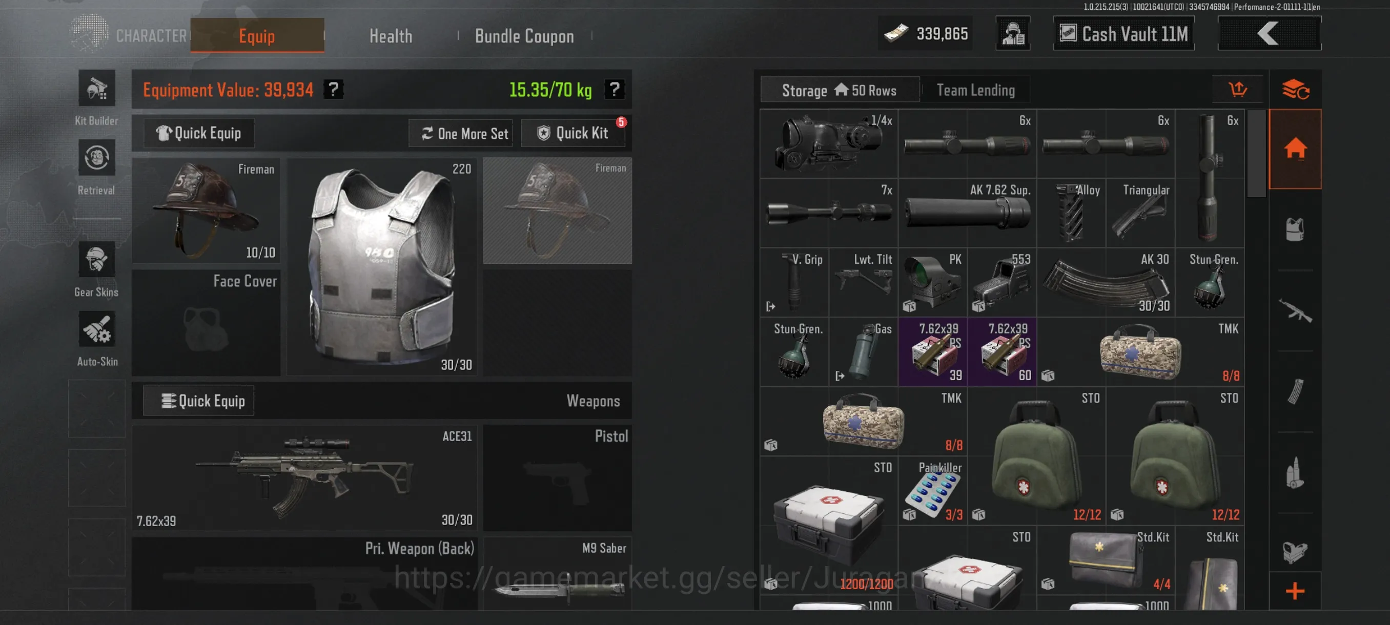 Arena Breakout Accounts [MOBILE]SV 11,8M|CV 11M|AKS74U, ForestMP5, GK Mosi image 4