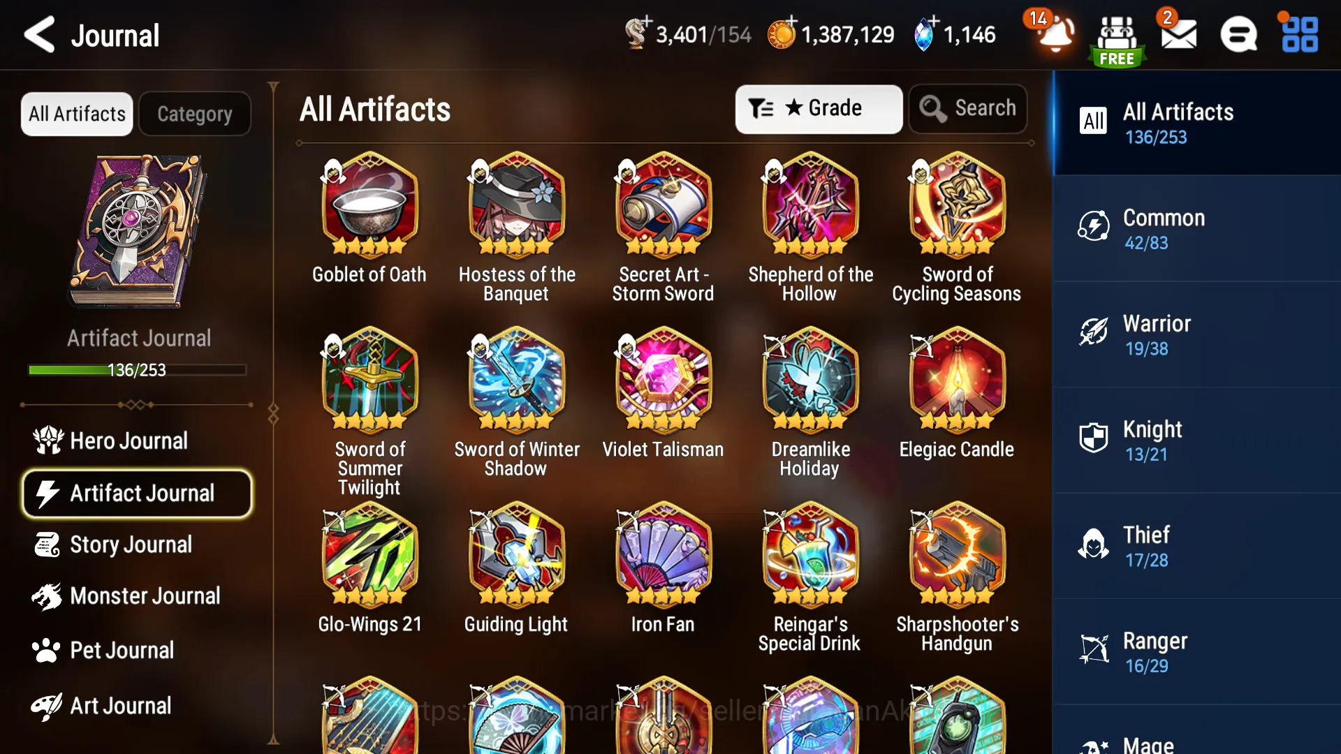 Epic Seven Accounts Mid-Tier Asia verif|ML15(NM Luna,Straze,BM Haste,Etc)&Fenne,Alencia,etc|1,146k SStone|WGBAC Auto 9