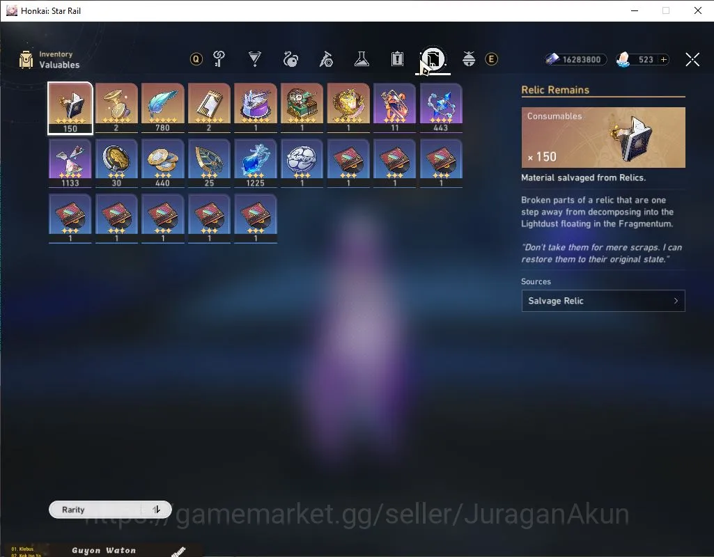 Honkai Star Rail Accounts Mid Game ASIA|TL70|13 Limited [(Acheron,Castorice,Huohuo,Danil)+Sign,Phainon,The 4