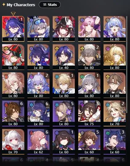Honkai Star Rail Accounts Asia [TL70] 10 Limited (Archeron+Sign, SilferWolf, image 4