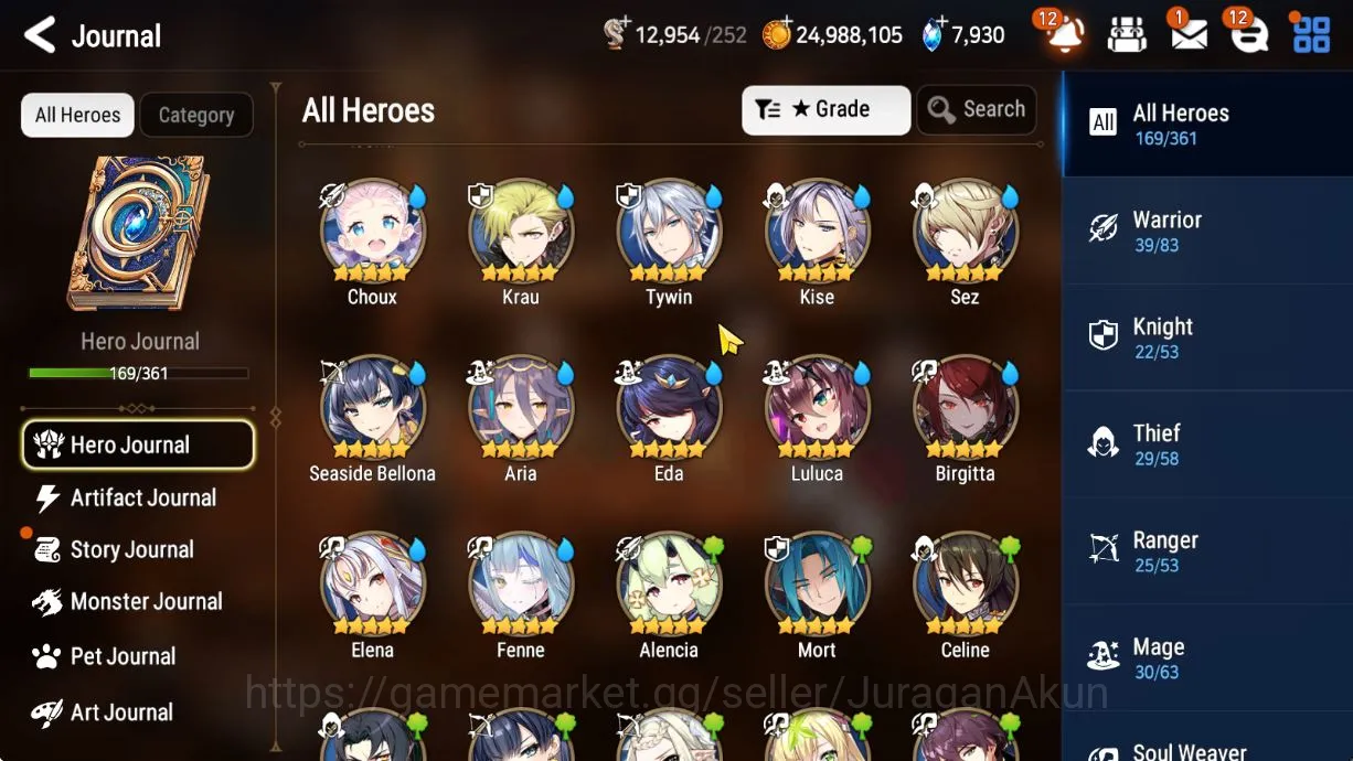 Asia Unverif|Best Starter|9ML (NM Luna,Aravi,Solitaria,etc)Limited Festive Eda,Summer Iseria,etc|7k SS|PohON|LogStove(ES2551) Epic Seven Mid-Tier Asia Unverif|Best Starter|9ML (NM Luna,Aravi,Solit image 1