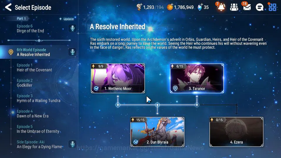 Epic Seven Accounts GLOBAL Unverif|New Era|2 ML (Har setti,Blood Moon image 7