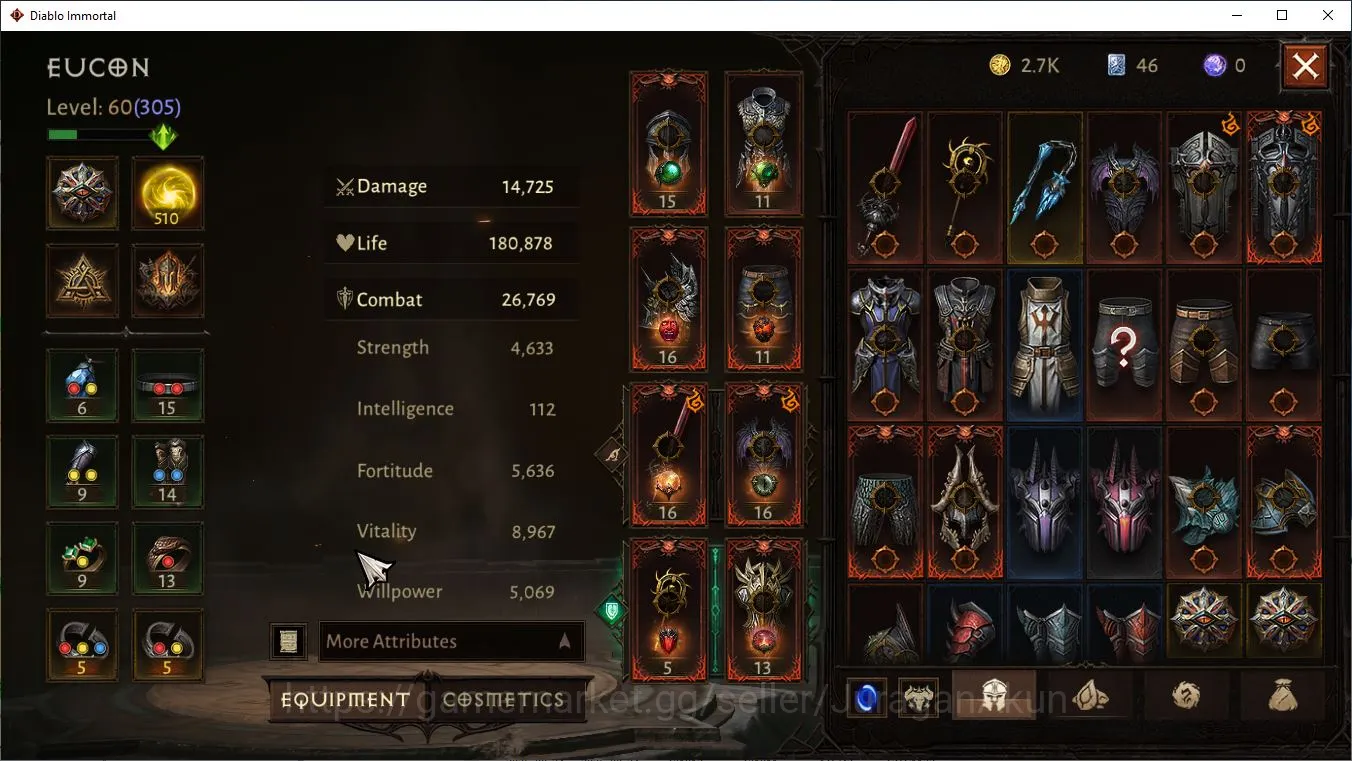 SEA-IZUAL can moveserver|Lv 60(305)Crussader26K CR|Reso 510| Hell3 Paragonharbinger Hellquary lv 18|EsessenceLvl2 12/30 | Check SS(DI778) Diablo Immortal Mid-Tier SEA-IZUAL can moveserver|Lv 60(305)Crussader26K CR image 1