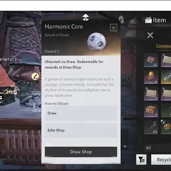 Where Winds Meet Accounts GLOBAL|Lv 5|3671 GS|1 Harmonic Core Unused|Anthem Of Ages,Golden Oath,Ephemeral