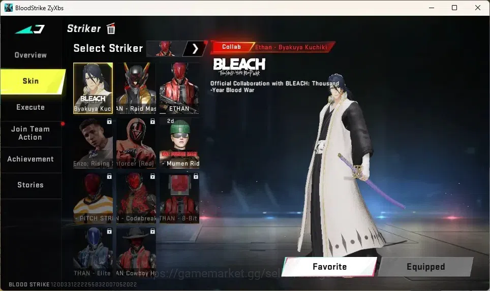 Blood Strike Accounts ASIA | 1 TR: MCX|1 BLEACH Striker|1 ULTRA Gun|2 UL image 10