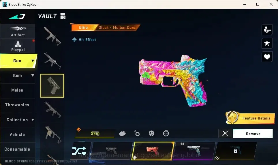 Blood Strike Accounts ASIA | 1 TR: MCX|1 BLEACH Striker|1 ULTRA Gun|2 UL image 2