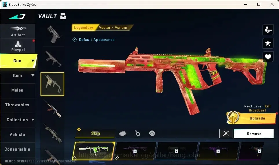 Blood Strike Accounts ASIA | 1 TR: MCX|1 BLEACH Striker|1 ULTRA Gun|2 UL image 4