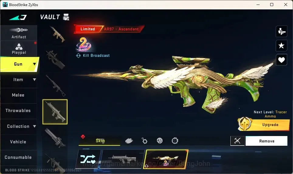 Blood Strike Accounts ASIA | 1 TR: MCX|1 BLEACH Striker|1 ULTRA Gun|2 UL image 7
