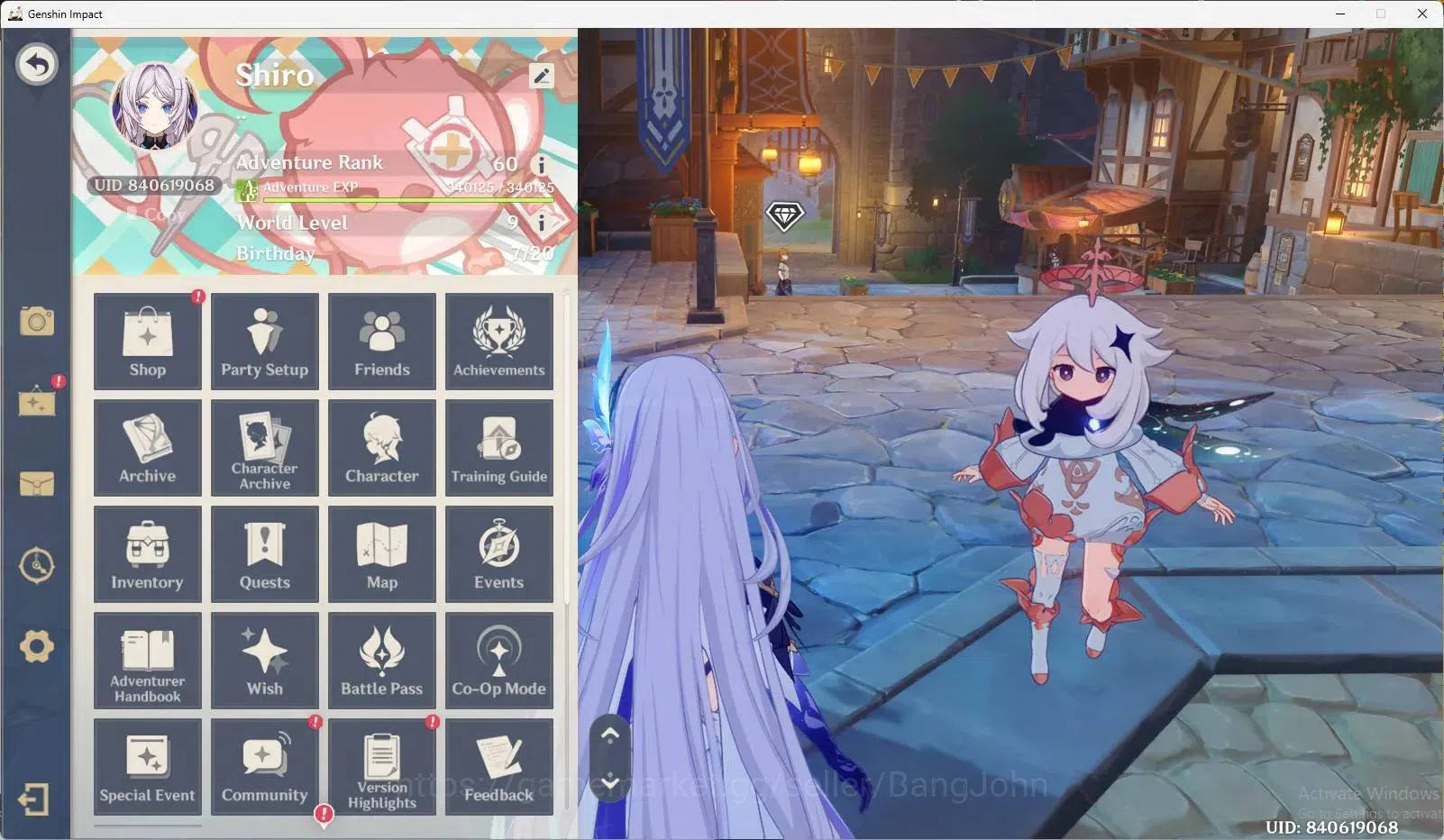 Genshin Impact Accounts ASIA|AR 60|19Limit+6Sign(Yae Miko,Neuvillette,Arle image 1