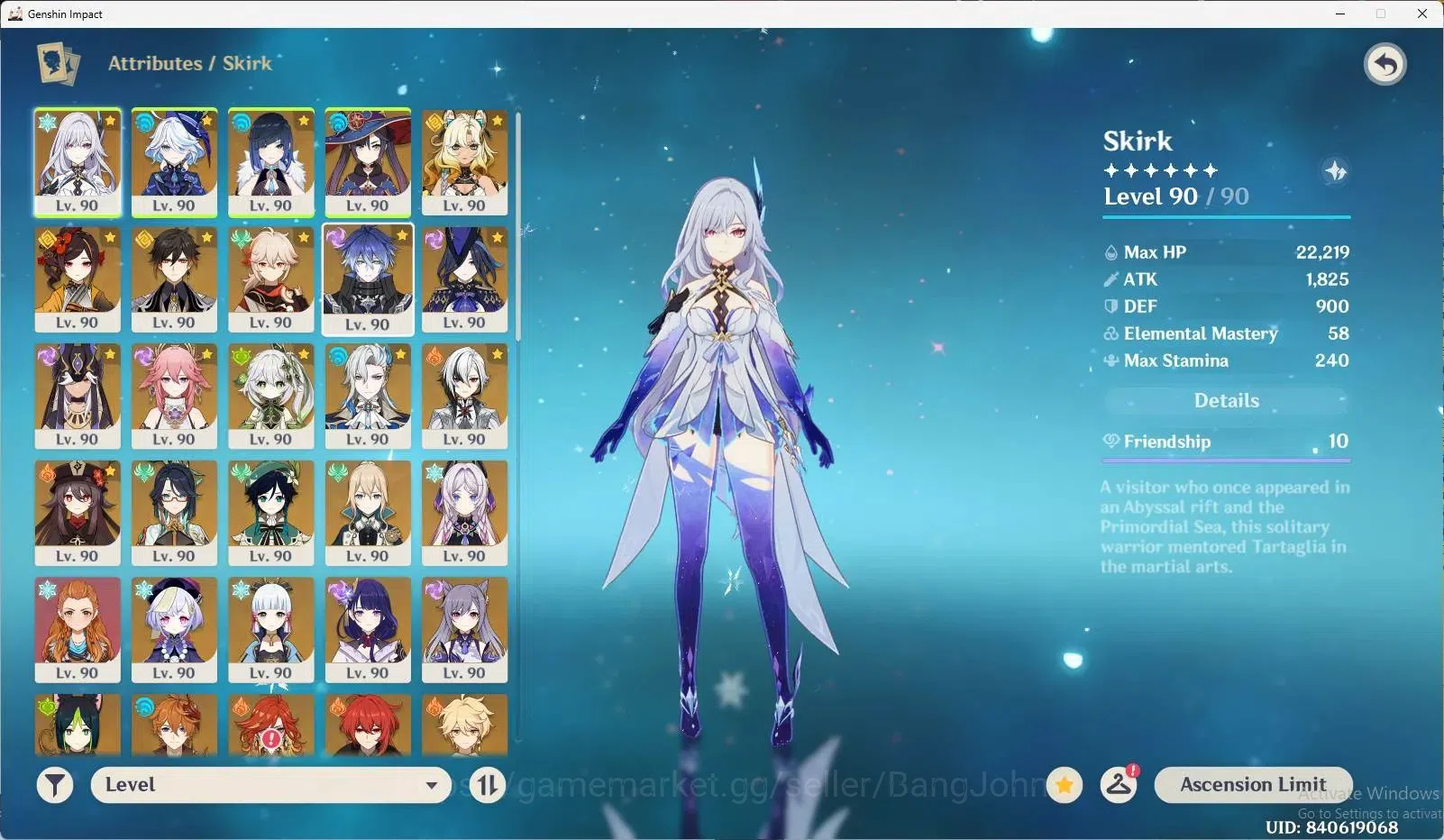 Genshin Impact Accounts ASIA|AR 60|19Limit+6Sign(Yae Miko,Neuvillette,Arle image 2
