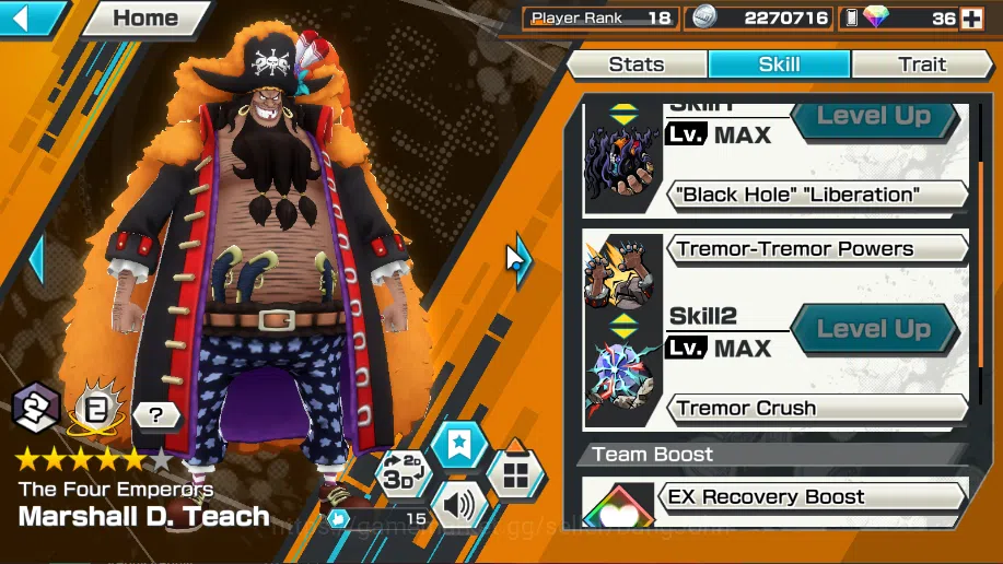 One Piece Bounty Rush Accounts Global | 10EX | Rank 18| Yamato, Roronoa Zoro, Th image 10