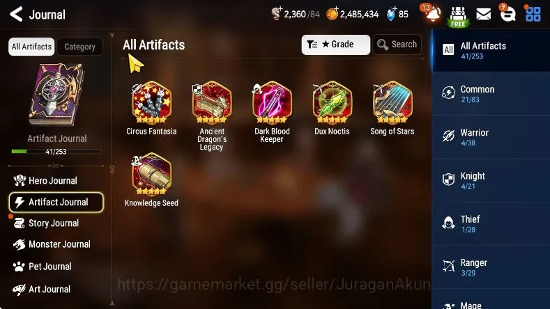 Epic Seven Accounts Global Unverif|Fresh Starter|ML LastRiderKrau,DJBa image 4