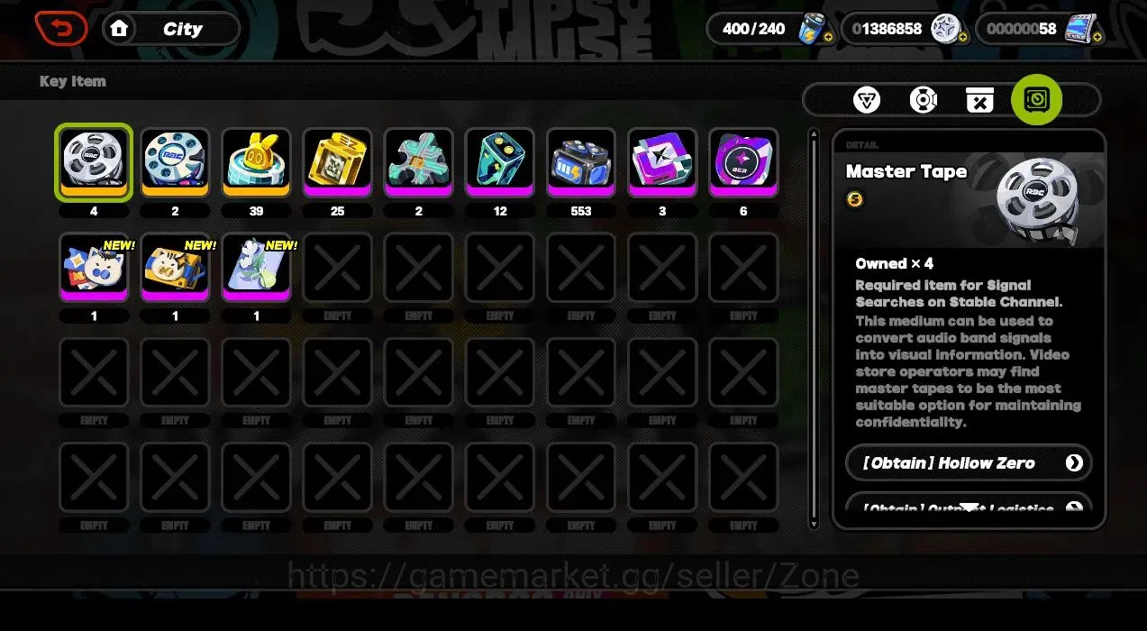 Zenless Zone Zero Accounts Mid-Game ASIA|L32 Proxy|L30 Velina, L30 Corin, L30 Nicole|4x 5* W-Engines, 1x 6* Drive 5