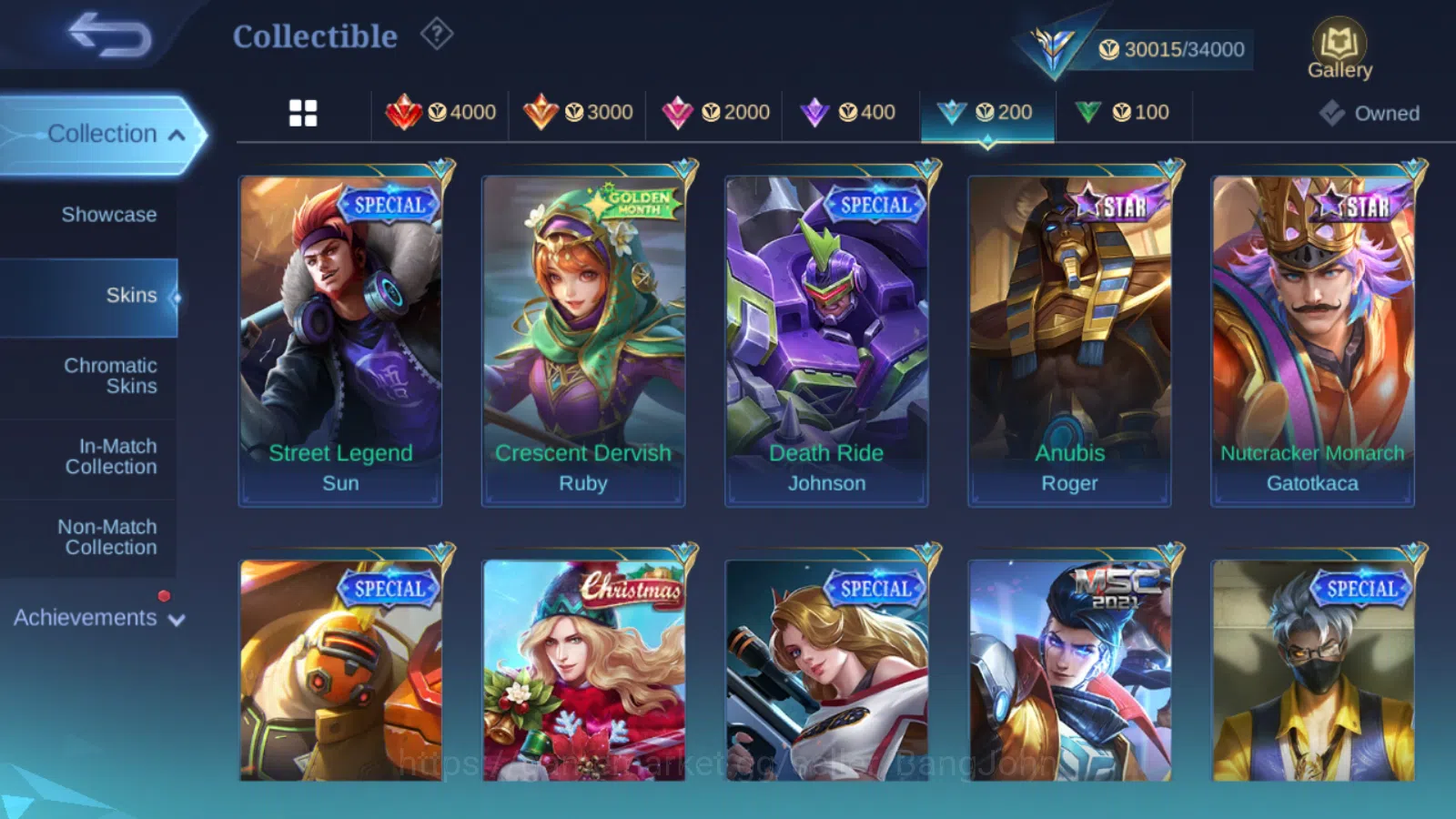 Mobile Legends: Bang Bang Accounts Others Hero 83 | skin 141 | luckybox alpha | cc natalia | lightborn tigreal | epic zilong 8