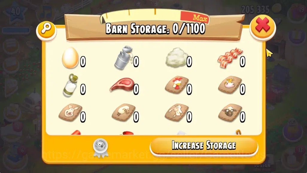 Hay Day Accounts Level 40 | Barn Storage 1100 + Silo Storage 625 |  image 15