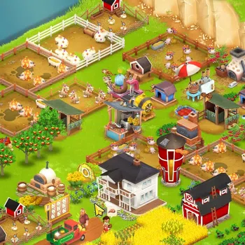 Hay Day Accounts Level 40 | Barn Storage 1100 + Silo Storage 625 |  image 1