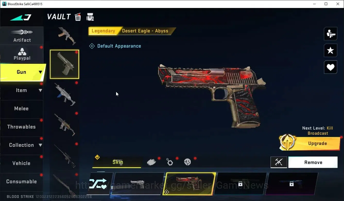 Blood Strike Accounts ASIA|4 ULTRA Hank,Ethan,Lucian,FAL-Warior+Collab B image 12