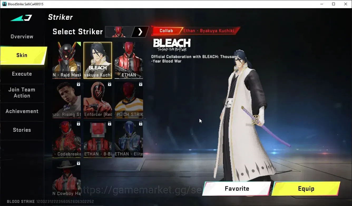 Blood Strike Accounts ASIA|4 ULTRA Hank,Ethan,Lucian,FAL-Warior+Collab B image 5