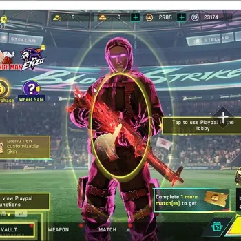 Blood Strike Collab Skin ASIA|4 ULTRA Hank,Ethan,Lucian,FAL-Warior+Collab B image 1
