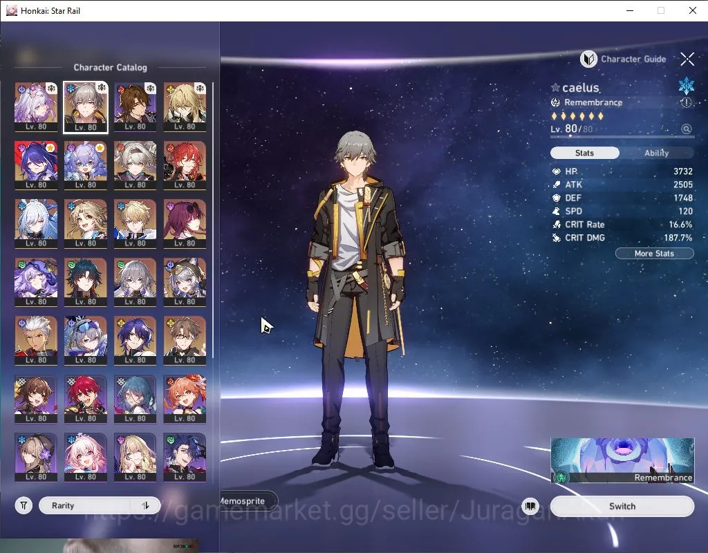 Honkai Star Rail Accounts End Game ASIA|TL70|11 Limited[Castorice+Sign,Firefly+Sign,Acheron+Sign,Luocha,Jingliu,Etc]|3K 2