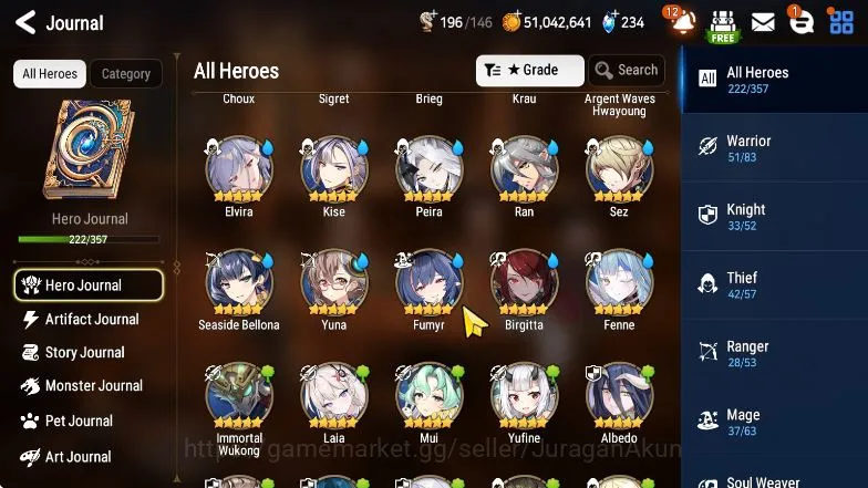 Epic Seven Accounts Mid-Tier Asia Unverif|EndGame|17ML 4