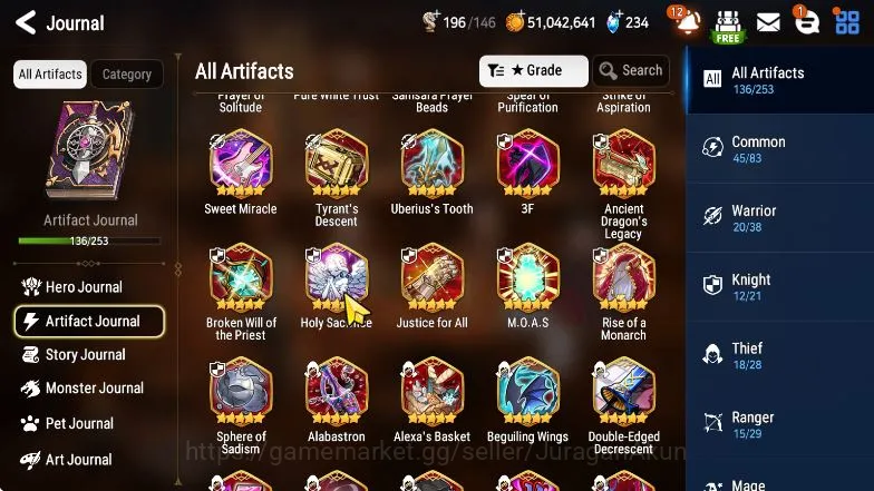 Epic Seven Accounts Mid-Tier Asia Unverif|EndGame|17ML 7