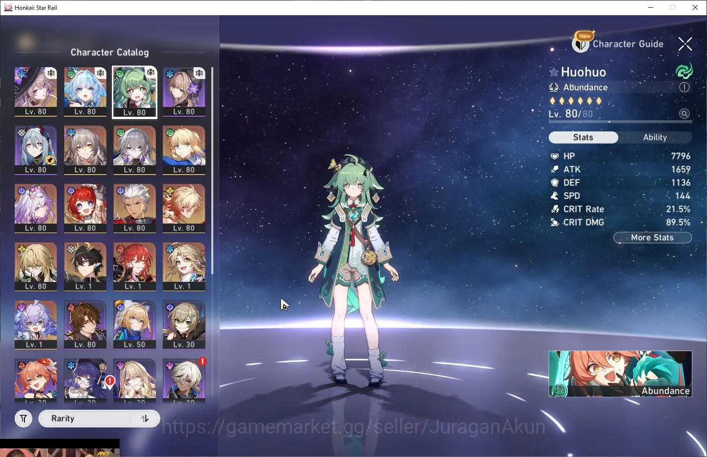 Honkai Star Rail Accounts Mid Game ASIA [TL70]|4,4kSJ|10 Limited(Cerydra,Castorice,Mydei,Saber)+Sign [The Herta 2