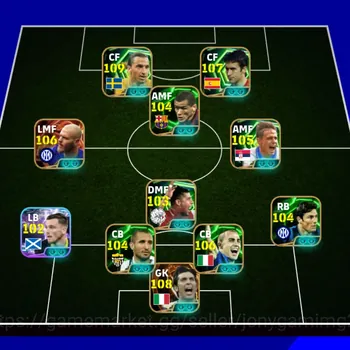 eFootball Accounts Legends & Iconic Players eFootball PES2027 | 3259 Collective Strength | 109 OVR CF + 108 GK | Strong Squad