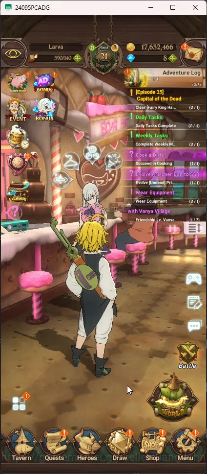 The Seven Deadly Sins: Grand Cross Accounts Others ASIA | 2,3M CC | 1 Lr Brunhild | 6 UR Merlin&Esca 3/6 ODK Lancelot Thor