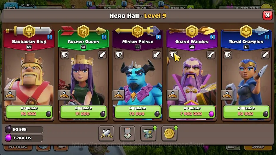 Clash of Clans Accounts Mid-Tier TH 16 - BH 10|LV 153|HH 9|BK 54,AQ 62,GW 38,MP 44,RC 17|CN ON|ProtectOFF|TAKE MAIL(COC1831) 4