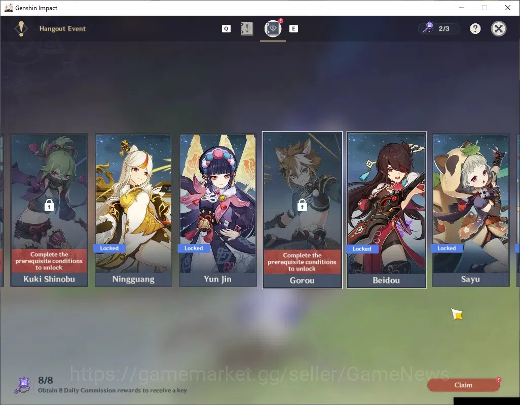 Genshin Impact Accounts ASIA|AR 54|3 Limited + 3 (*5 Standard)|Mavuika,Nic image 18