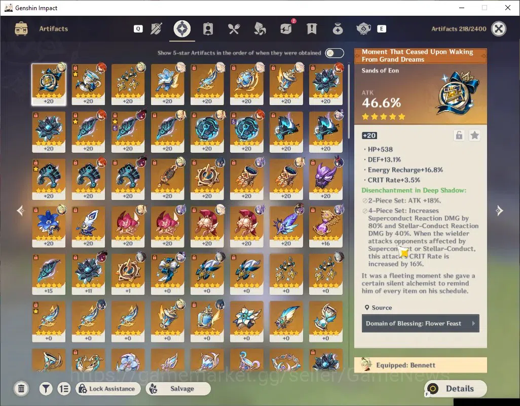 Genshin Impact Accounts ASIA|AR 54|3 Limited + 3 (*5 Standard)|Mavuika,Nic image 4