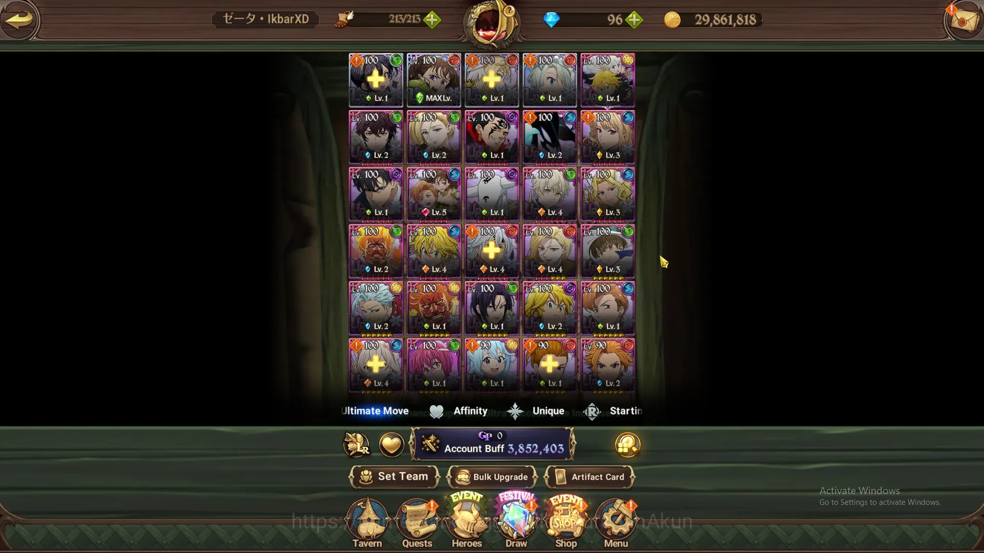 The Seven Deadly Sins: Grand Cross Accounts ASIA|3,8M CC|4 LR+10 UR+Collab(Konosuba,Solev)|Dia image 2