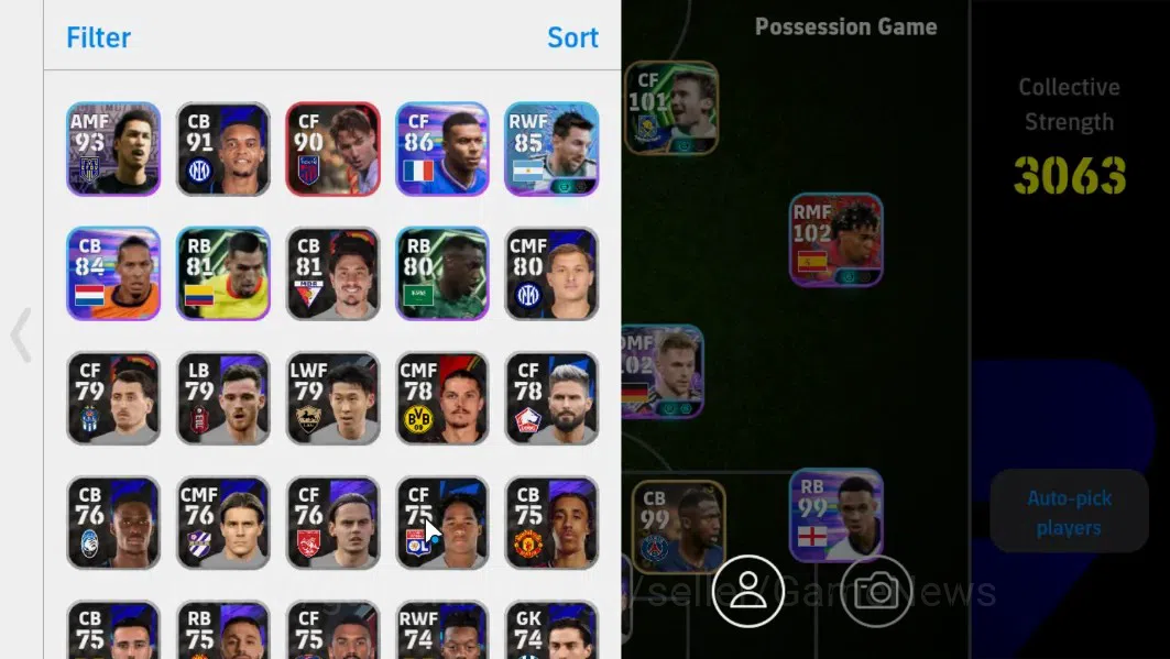 eFootball Accounts Android|Showtime Hugo Ekitike,Joshua Kimmich,Lione image 2