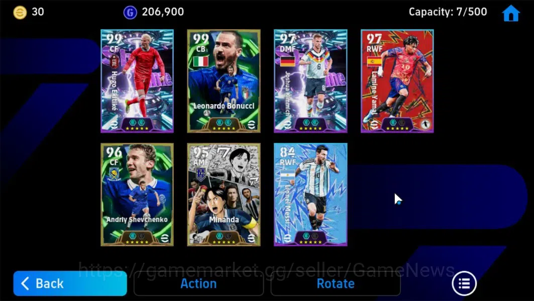 eFootball Accounts Android|Showtime Hugo Ekitike,Joshua Kimmich,Lione image 6