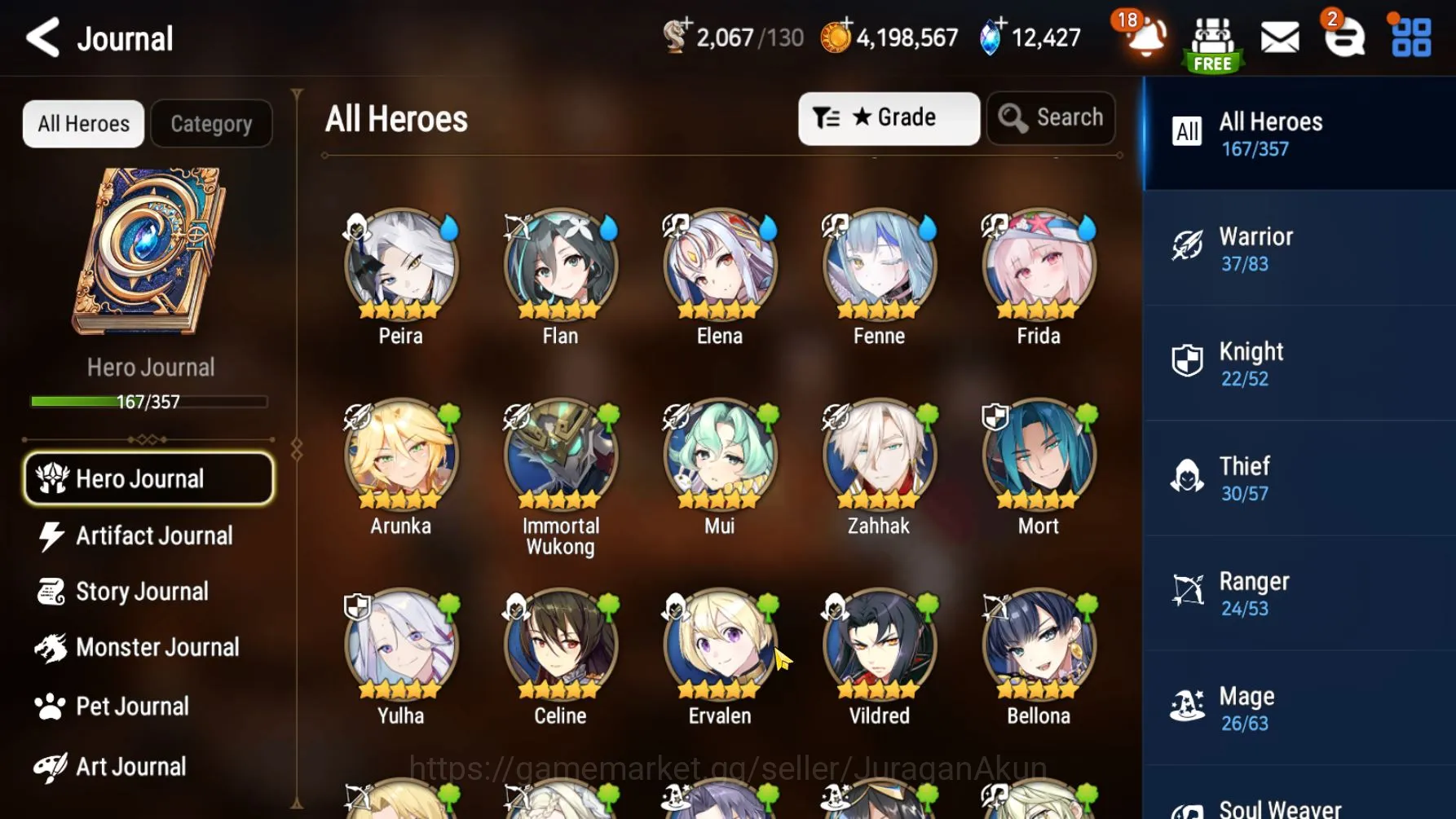 Epic Seven Accounts Starter Asia 4