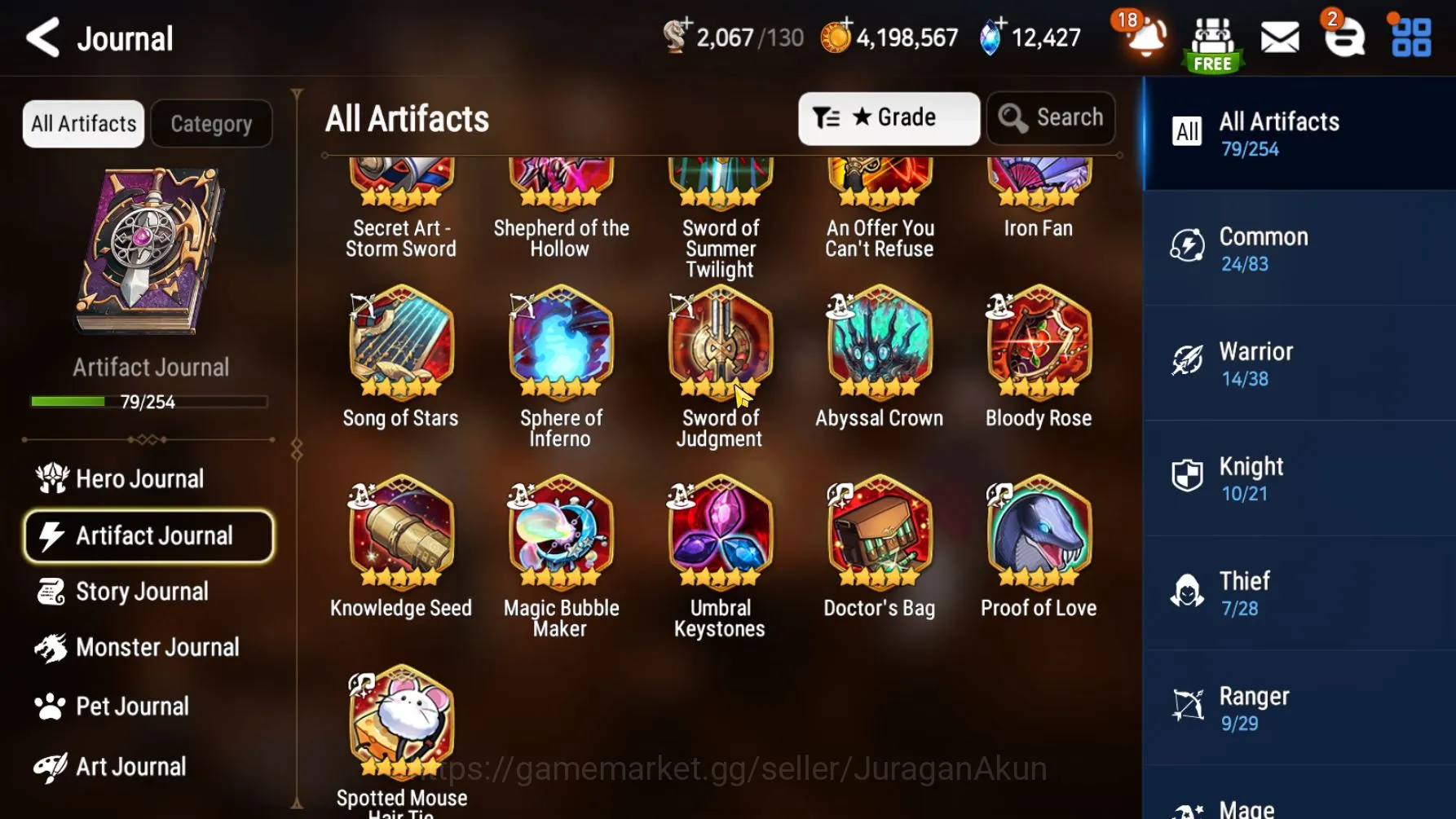 Epic Seven Accounts Starter Asia 7
