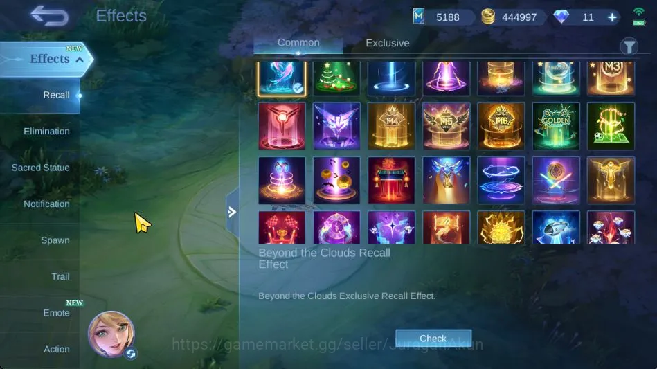 Mobile Legends: Bang Bang Accounts Hero 130 Skin 229|Sanrio Floryn,Star Angela,Blazin image 3