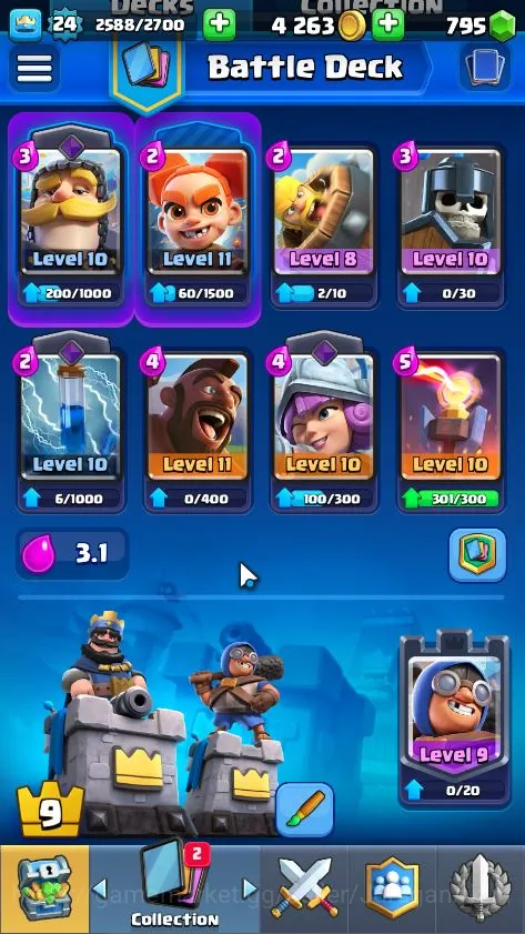 Lvl 36|Trophy 7364|KTL 12|Limited Skin|Card 121|1 Hero, 6 EVO, 21 Legend, 33 Epic, 30 Rare, 29 Common|TakeEmail(CR1166) Clash Royale Accounts High-End Lvl 36|Trophy 7364|KTL 12|Limited Skin|Card 121|1 Hero, 6 EVO, 21 Legend, 33 Epic, 30 Rare