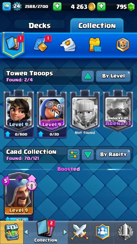 Clash Royale Accounts High-End Lvl 36|Trophy 7364|KTL 12|Limited Skin|Card 121|1 Hero, 6 EVO, 21 Legend, 33 Epic, 30 Rare 5