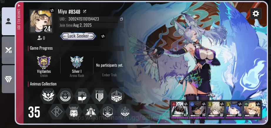 Etheria: Restart Accounts Global-S9|Starter 7 SSR(Xiada, Heinrich, Mia, Lili image 5