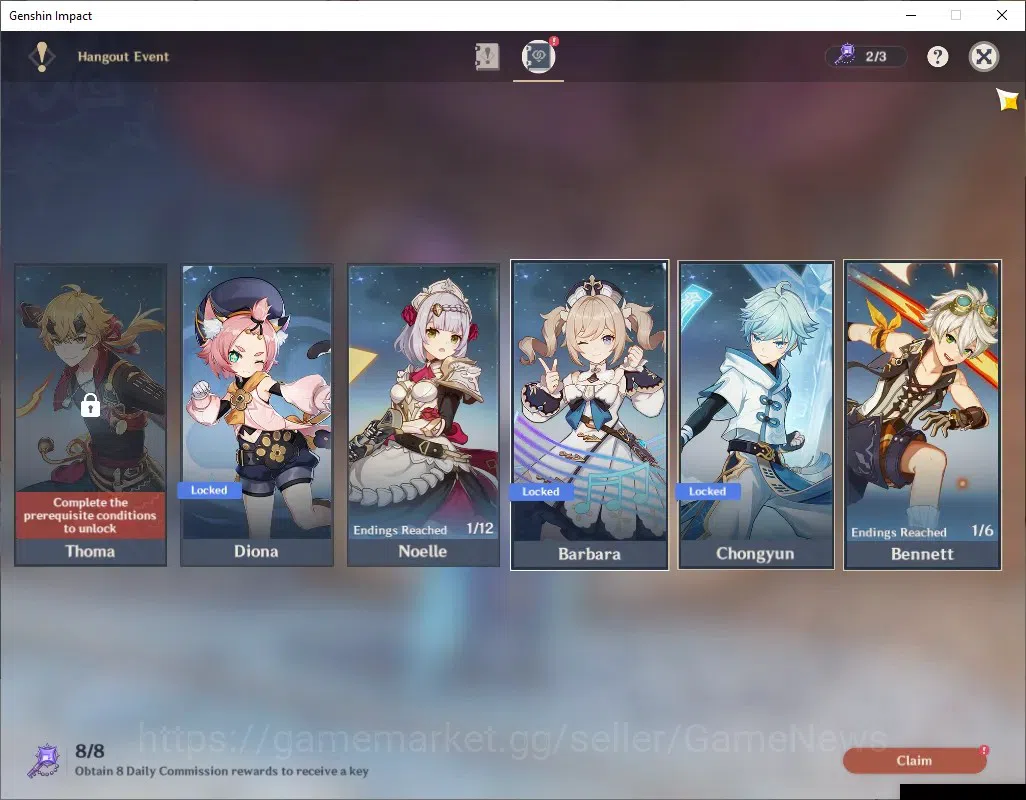 Genshin Impact Accounts ASIA|AR 37|2 Limited + 1 (*5Standard)|Neuvillette, image 15