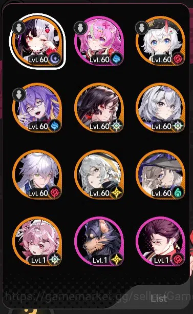 Neverness to Everness Accounts GLOBAL SEA|HL44|TL31|8 SSR LacrimosaA3,Hotori,Fadi image 2
